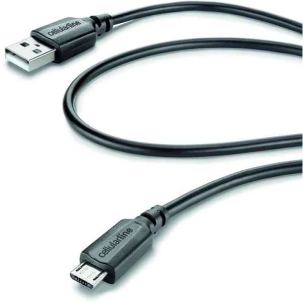 Cellularline-latauskaapeli Micro-USB 1,15 m