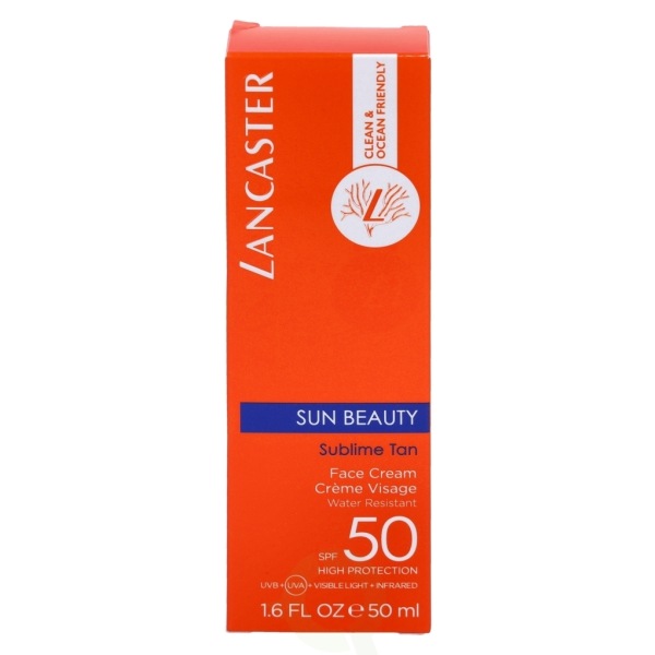 Lancaster Sun Beauty Comfort Touch Face Creamspf50 50 ml