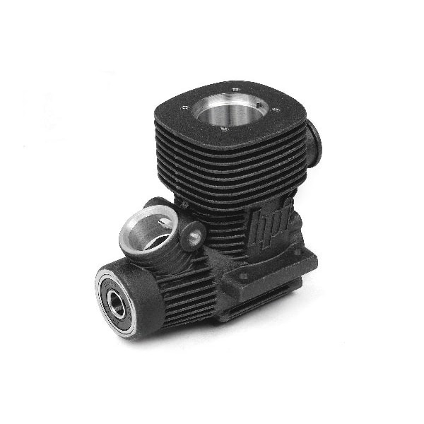 HPI Crankcase F3.5 Including Crank Bearings (Black)