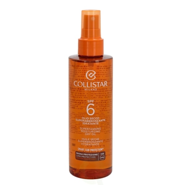 Collistar Supertanning Moisturizing Dry Oil SPF6 200 ml Speciale Abbronzatura Perfetta - Low Protection