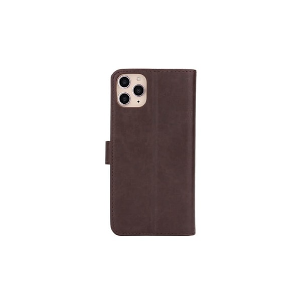 Radicover Strålningsskydd Plånboksväska PU iPhone 11 Pro Max Flipcover Brun 3-Led RFID Brun