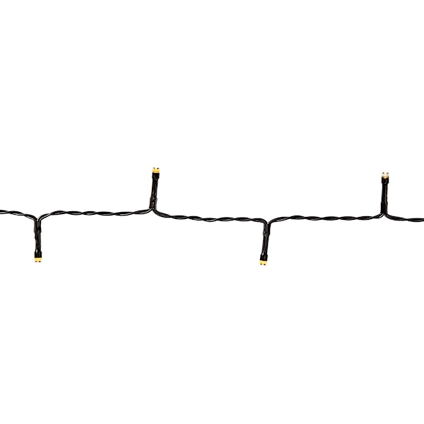 Nedis Julebelysning | Snor | 192 LED's | Varm Hvid | 14.40 m | Lyseffekter: 7 | Indendørs eller udendørs | Batteri