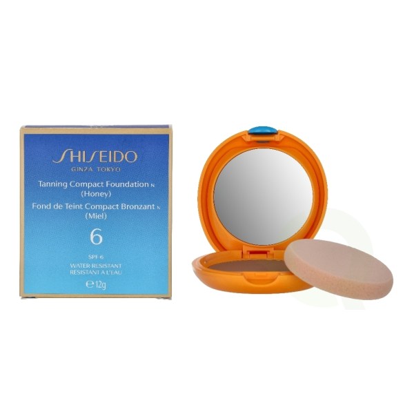 Shiseido Anti-Ag. Tanning Compact Foundation SPF6 12 gr Honey