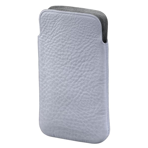 HAMA Mobiltaske Fabio Lilla Medium passer f.eks iPhone 4/4s Vit