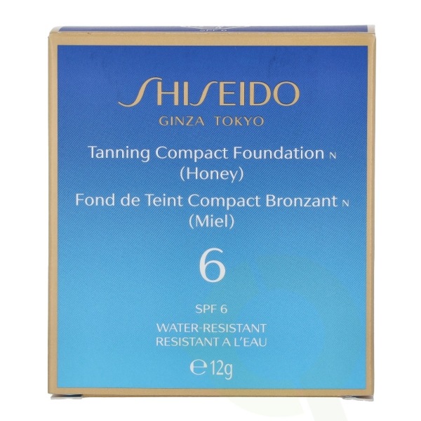 Shiseido Anti-Ag. Tanning Compact Foundation SPF6 12 gr Honey