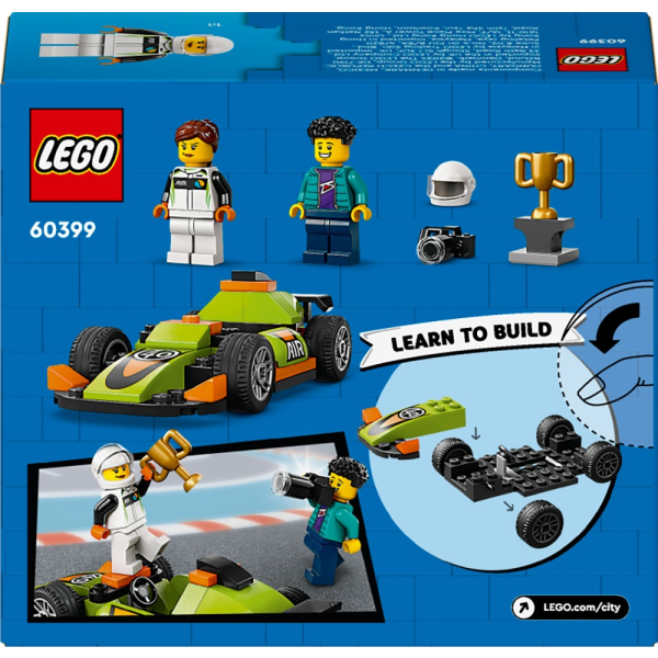 LEGO City Great Vehicles 60399  - Grön racerbil