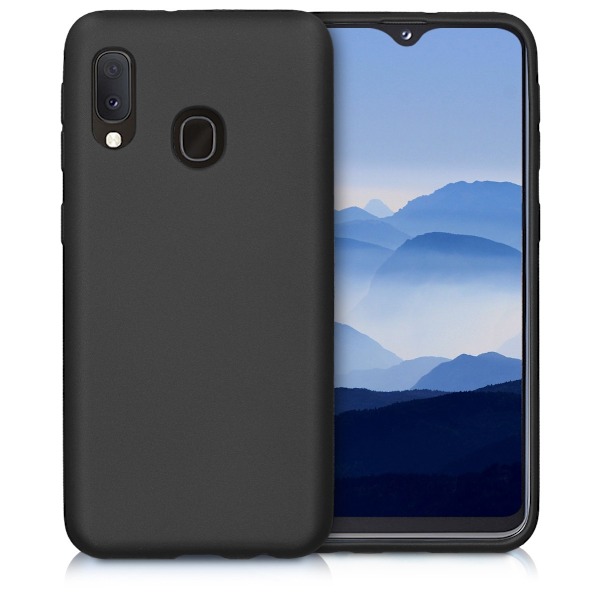 Hårt mobilskal för Samsung Galaxy A20e, svart Svart