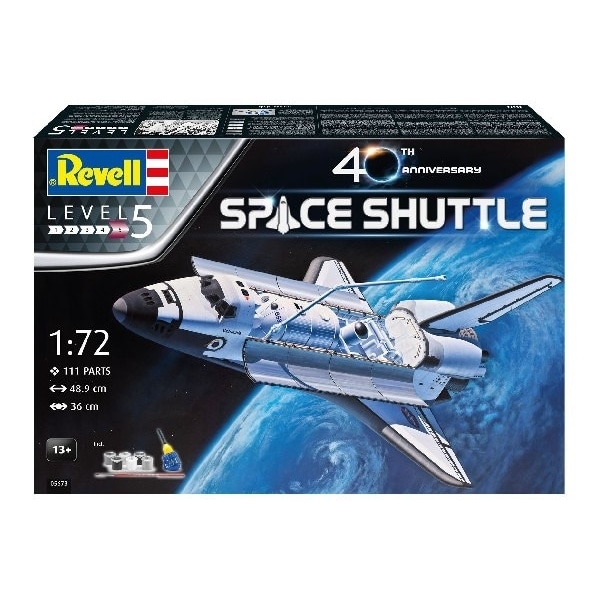 Revell Gift Set Space Shuttle 40th Anniversary 1:72