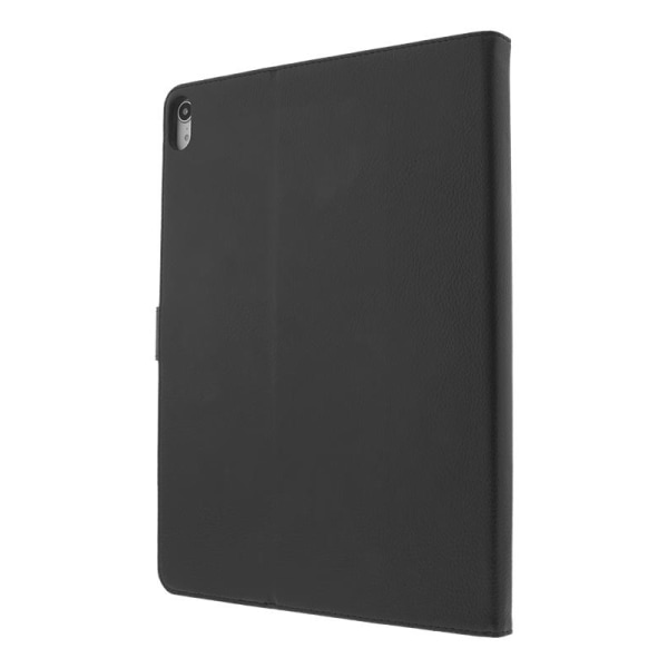 DELTACO iPad Air 4/5th gen 10.9" case, veg. leather, sleep/wake, Svart