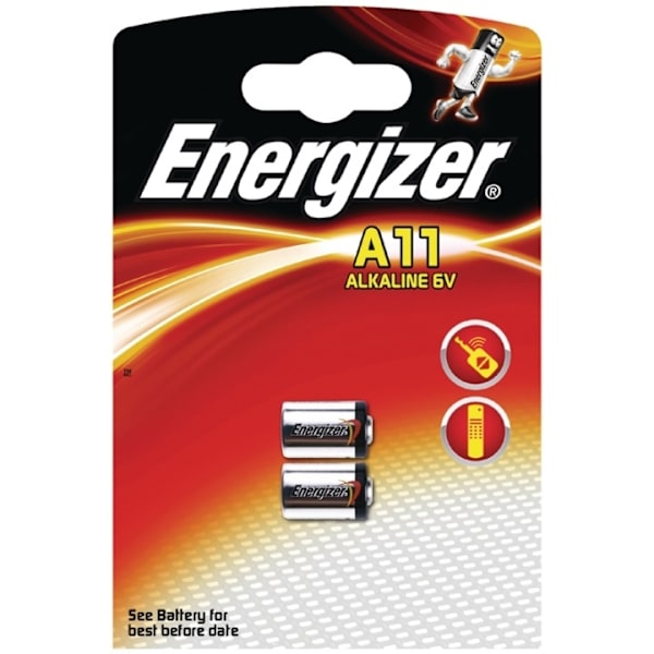 Energizer Alkaliparisto 11A | 6 V | 38 mAh | 2 - Läpipainopakkaus