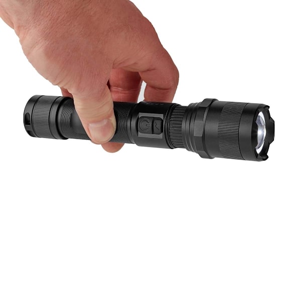 Nedis LED lygte | Batteri | 3.7 V DC | 10 W | Indbygget Lithium-Ion | Batterier medfølger | Opladningsbar | Nominel lysstrøm: 1000 lm | Lysområde: 110