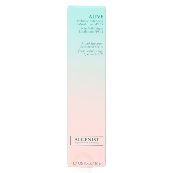 Algenist Alive Prebiotic Balancing Moisturizer SPF15 50 ml