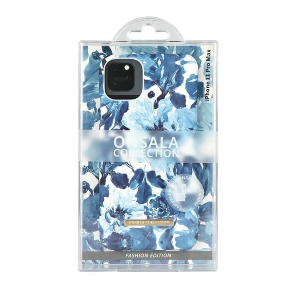 Onsala COLLECTION Mobil Cover Soft Indigo Peony iPhone 11 PRO MAX Vit