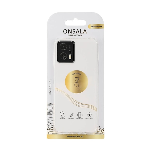 Onsala Mobilcover TPU Transparent - Motorola Moto G23 4G Transparent