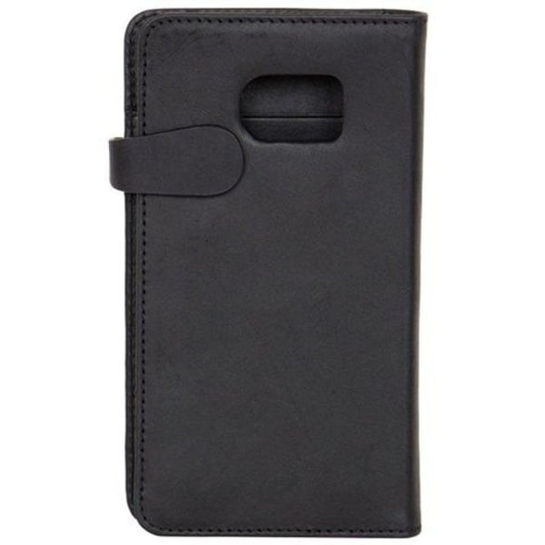 BUFFALO Wallet Læder Samsung S6 Edge Sort Svart
