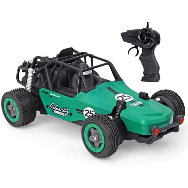 JJRC Q73 1:20 mittakaavassa - 2.4G radio-ohjattava kilpa-auto, vihreä