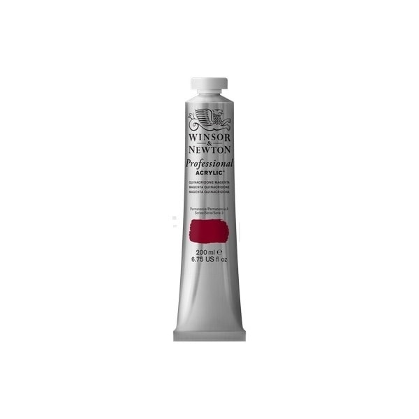 Prof Acrylic 200ML QUINACRIDONE MAGENTA 545