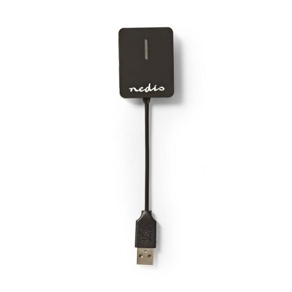 USB-hubb | 4 Portar | USB 2.0 | Resestorlek