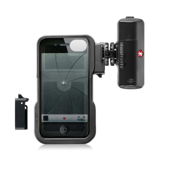 MANFROTTO Cover iPhone 4/4s MKL120KLYP0 ML120 LED-Lys Svart