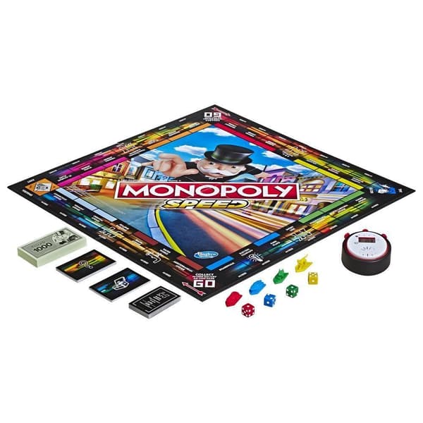 Hasbro Monopoly Speed, Tanskan kieli