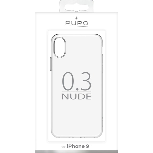 Puro iPhone XR, 0.3 Nude cover, transp Transparent