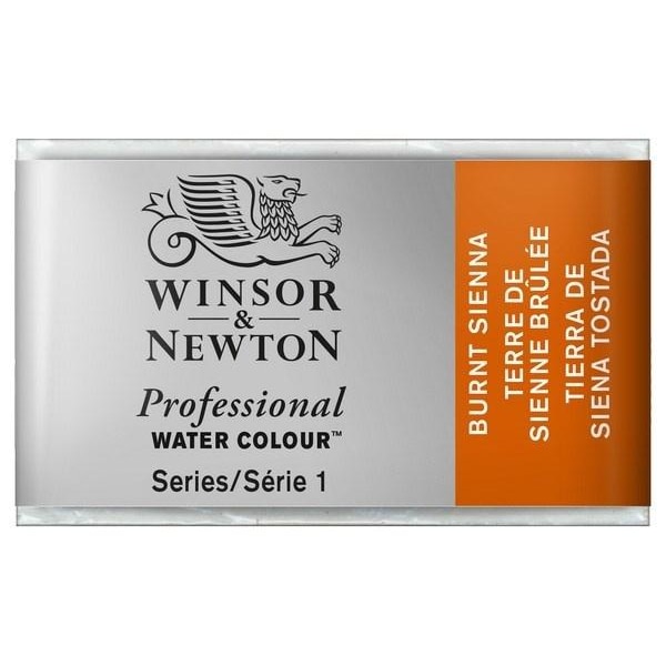 Prof Water Colour Pan/W Burnt Sienna 074