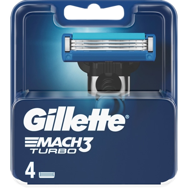 Gillette Mach3 Turbo 4pack