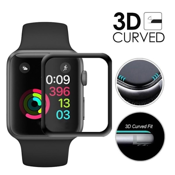 3D Skærmbeskyttelse til Apple Watch 4 (44mm)