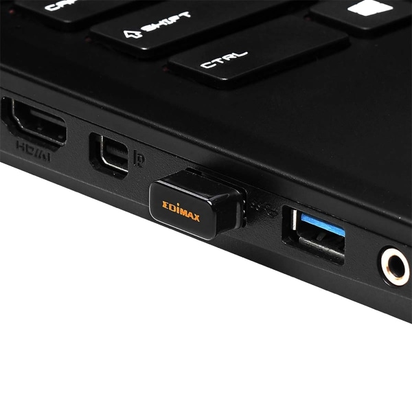Edimax 2-i-1 N150 Wi-Fi & Bluetooth 4.0 Nano USB-adapter 2,4 GHz