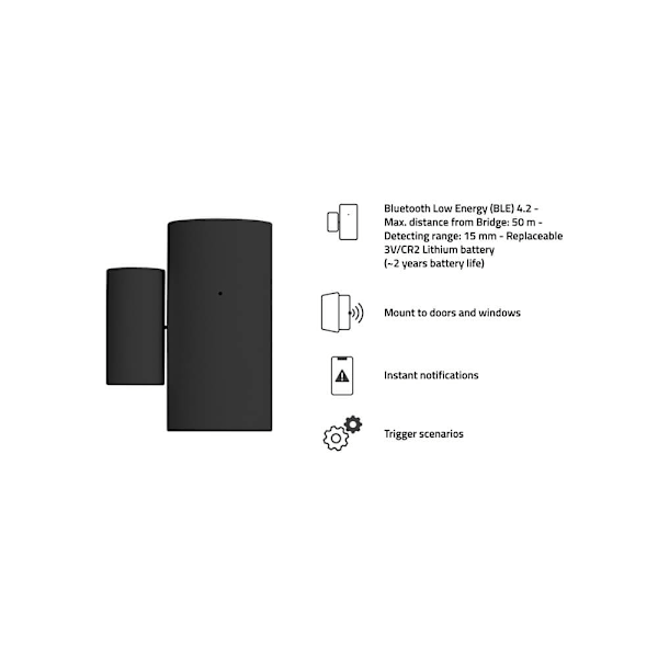 Hombli Smart Bluetooth Sensor Start Kit Svart