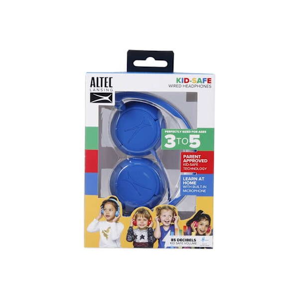 Altec Lansing Barnhörlur Trådad On-Ear Blå Blå