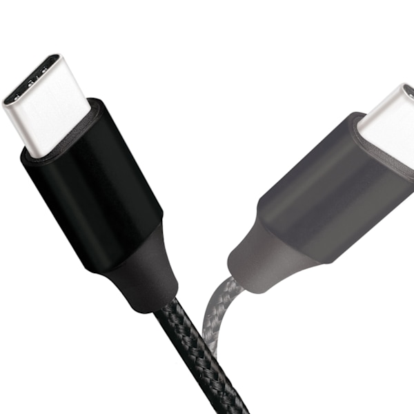 LogiLink USB-USB-C Ladd/synk-kabel USB 2.0 15W 0,3m Textil