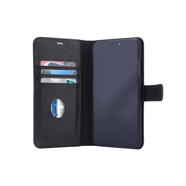 RADICOVER Strålingsbeskyttende Wallet Læder iPhone XS MAX Exclusive 2in1 Sort Svart