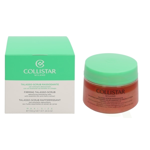 Collistar Firming Talasso Scrub 700 gr With Essential Oils And Cherry Extract