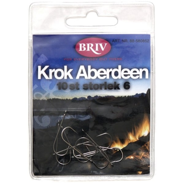 Krok Aberdeen storlek 6, 10-pack