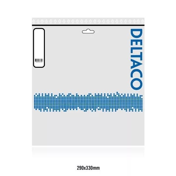 DELTACO F/UTP Cat6 patchkabel, LSZH (Low smoke zero halogen), 7m, sort
