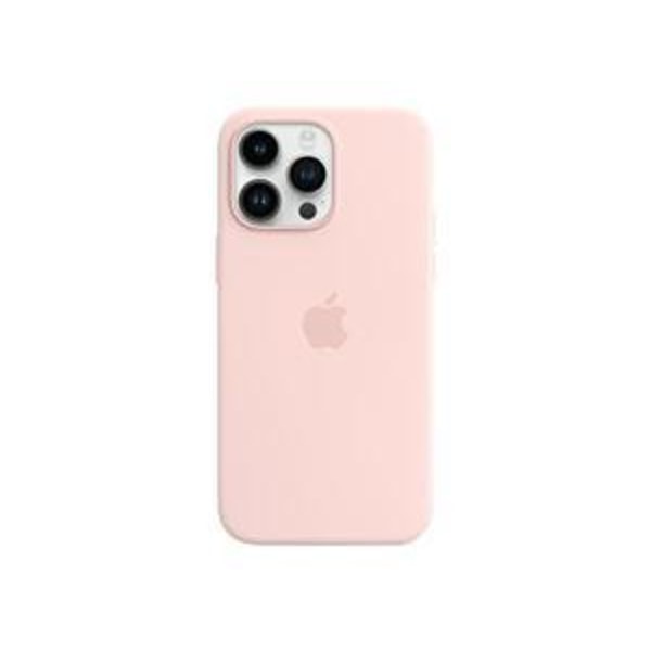 Apple iPhone 14 Pro Max Silicone Case with MagSafe - Chalk Pink Rosa