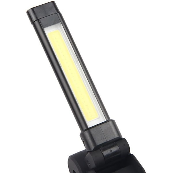 Ladattava taskulamppu 2000mAh, musta