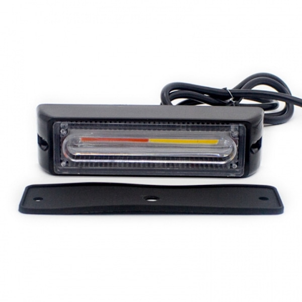 Varningslampa CoB LED för Bil 12-24V, Vitt ljus