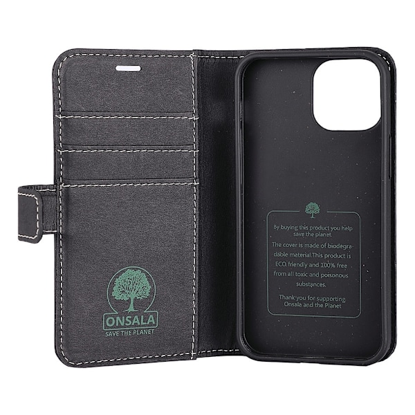 ONSALA ECO Mobilfodral Svart iPhone 13  Mini Svart