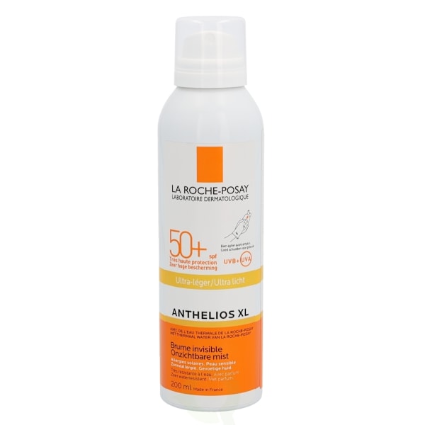 La Roche-Posay LRP Anthelios XL Ultra-Light Invisible Spray SPF50+ 200 ml Ultra Licht