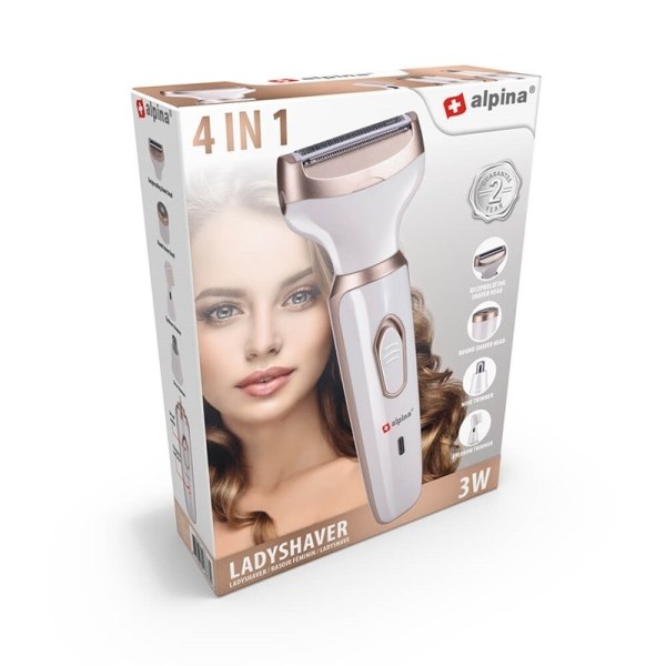 Alpina Ladyshaver 4In1 vit