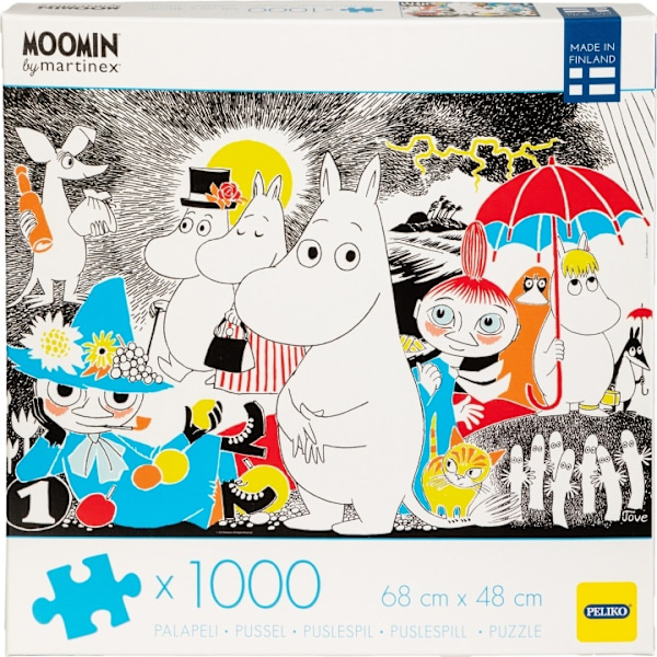 Peliko Mumin Comic Book Cover 1 pussel, 1000 bitar