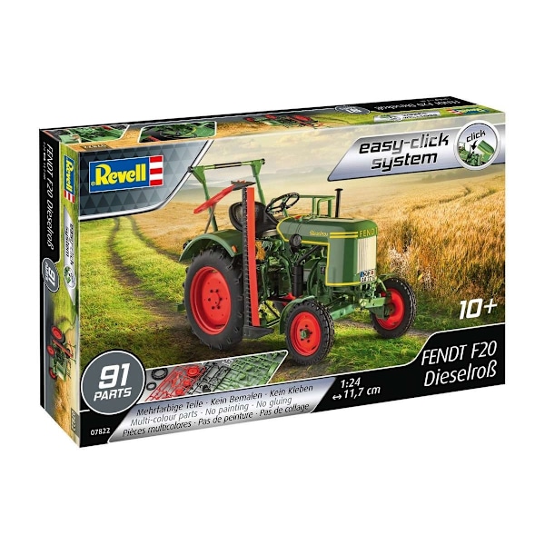 Revell Fendt F20 Diesel Tractor (easy click) 1:24