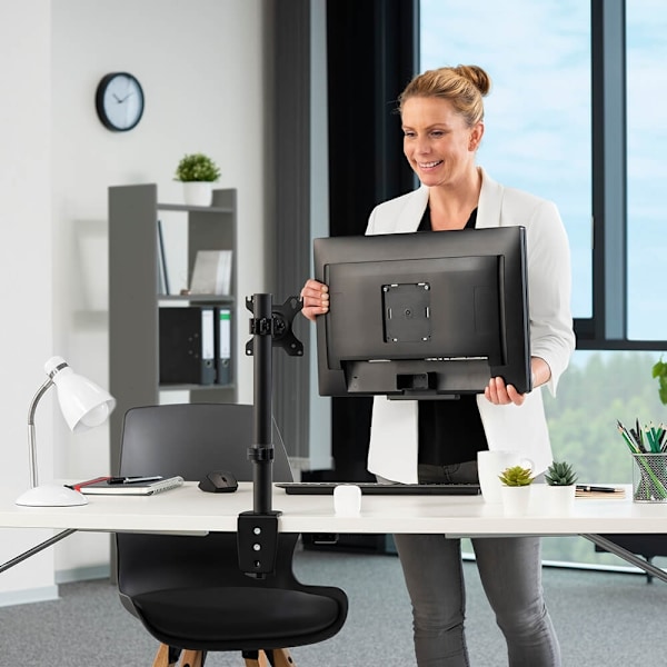 Hama Monitorfäste För En Monitor Svart