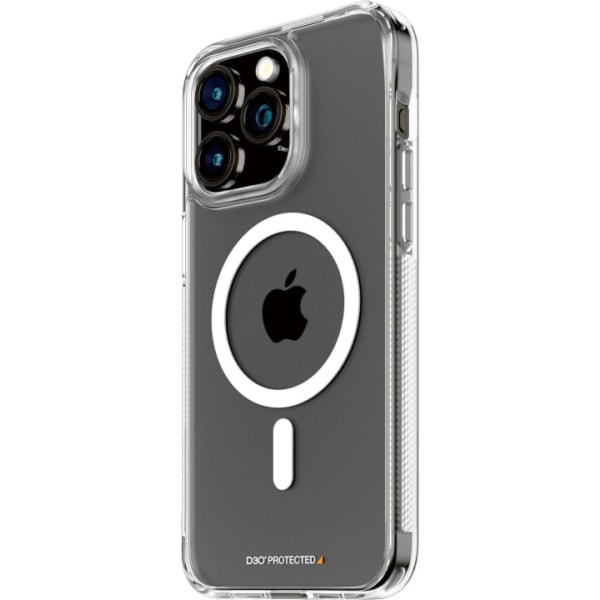 PanzerGlass HardCase with D3O -suojakotelo, MagSafe-yhteensopiva, iPhone 15 Pro Max Transparent