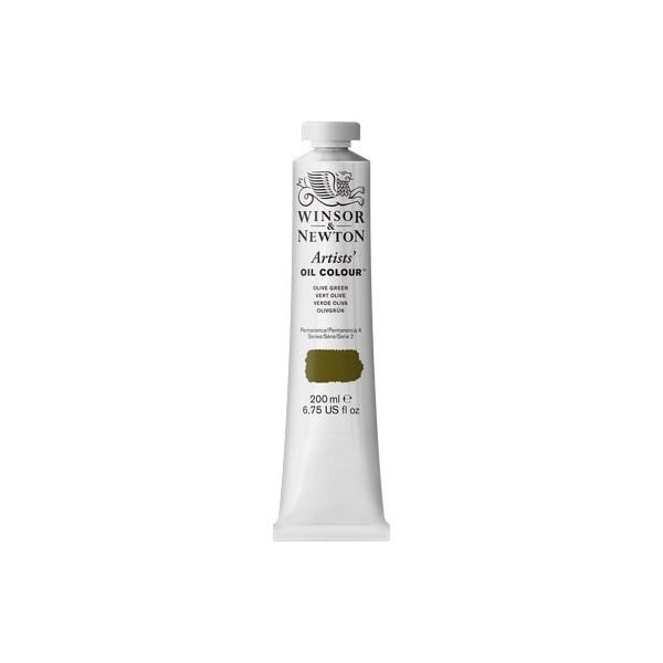 WINSOR Artists oil colour 200ml olive green 447