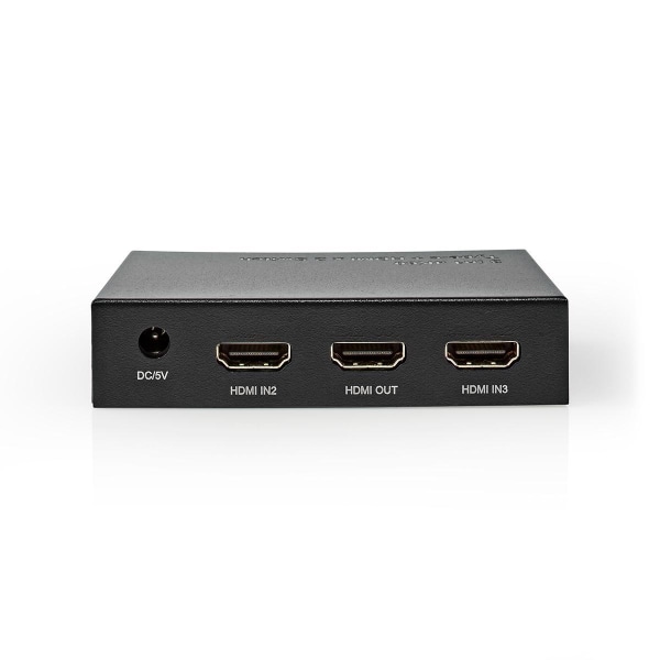 Nedis HDMI ™ Kytkin | 3-Porttinen port(s) | 1x USB-C™ / 2x HDMI™