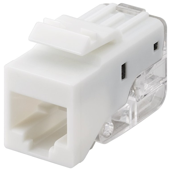 Goobay Keystone modul RJ45 CAT 5e, UTP, 100 MHz 18,11 mm bred, RJ45-stik (8P8C)
