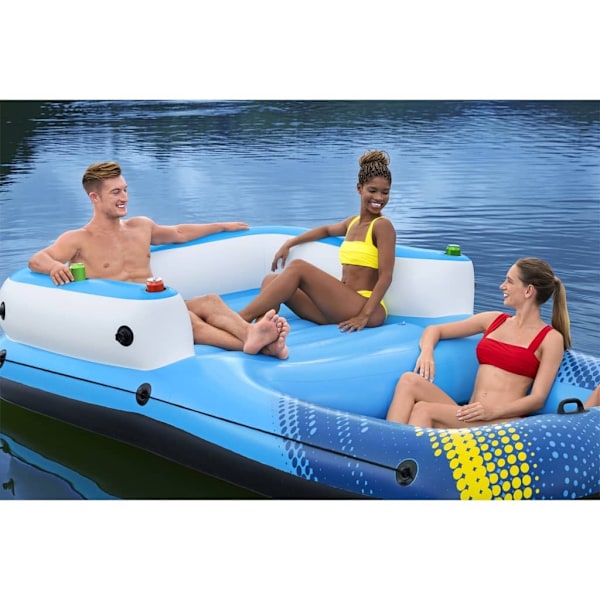 Bestway Giant uimalautta kelluva saari. 3 x 2 metriä - 4 hengelle